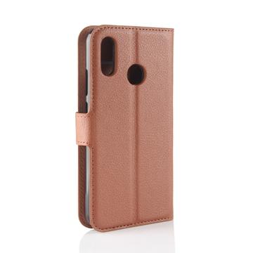 Huawei P30 Lite Pung Taske med Magnetisk Lukning - Brun