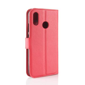 Huawei P30 Lite Pung Taske med Magnetisk Lukning - Rød