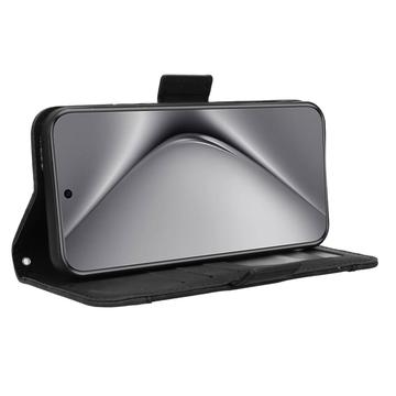 Huawei Pura 70 Pung Cover med Kortholder - Sort