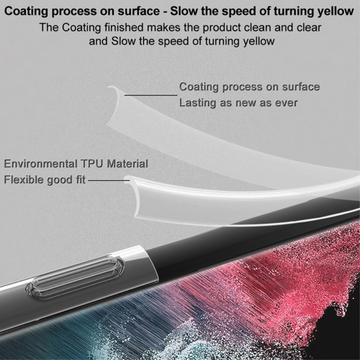 Huawei Pura 70 Imak Faldsikkert TPU Cover - Gennemsigtig