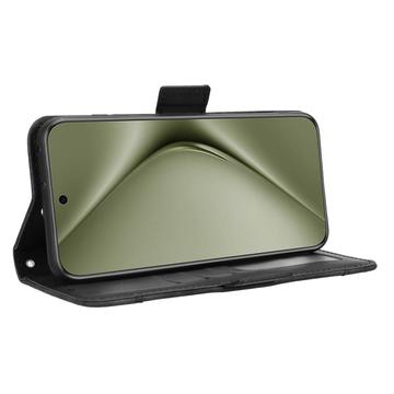 Huawei Pura 70 Ultra/70 Pro Pung Cover med Kortholder - Sort