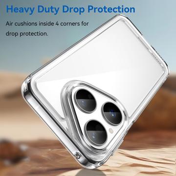 Huawei Pura 80 Anti-Shock Hybrid Cover - Gennemsigtig