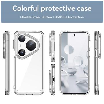 Huawei Pura 80 Pro/80 Pro+/80 Ultra Anti-Shock Hybrid Cover - Gennemsigtig