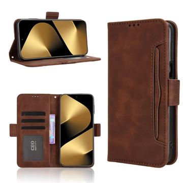 Huawei Pura 80 Pro/80 Pro+ Kortholder Pung Etui - Brun