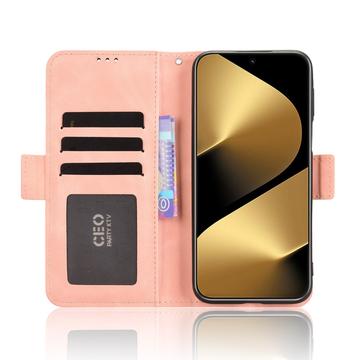 Huawei Pura 80 Pro/80 Pro+ Kortholder Pung Etui - Pink