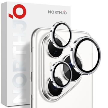 Huawei Pura 80 Pro/80 Pro+ Northjo kameralinsebeskyttelsessæt - sølv