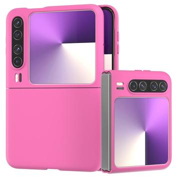 Huawei Pura X Gummibelagt Plastik Cover - Pink