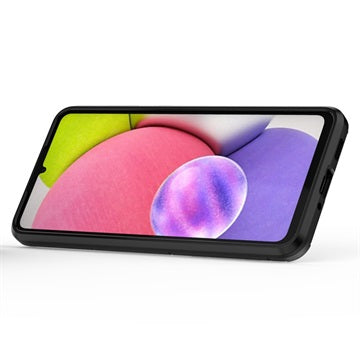 Samsung Galaxy A33 5G Hybrid Cover med Ring Holder - Sort