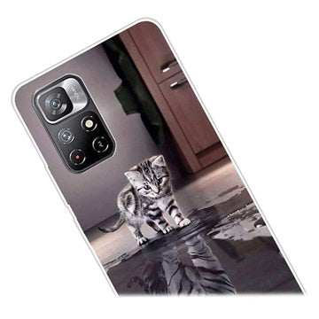 IMD Xiaomi Redmi Note 11 Pro/Note 11 Pro+ TPU Cover - Kat og Tiger