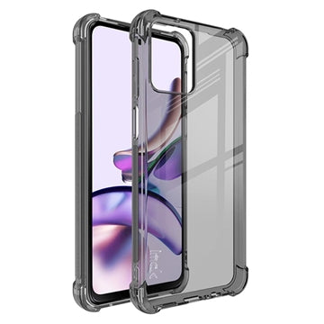 Imak Anti-Scratch Motorola Moto G73 TPU Cover - Gennemsigtig Sort