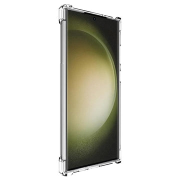 Imak Faldsikkert Samsung Galaxy S23 Ultra 5G TPU Cover - Gennemsigtig