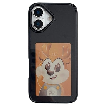 iPhone 17 InkZone DIY E-Ink NFC Cover - Sort