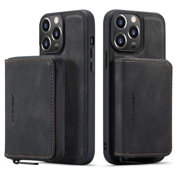 Jeehood Aftageligt 2-i-1 iPhone 14 Pro Cover med Pung - Sort