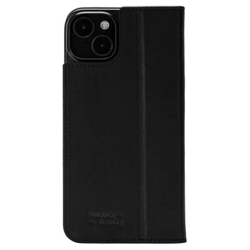 iPhone 15 JT Berlin BookCase Tegel Flip Lædercover - Sort
