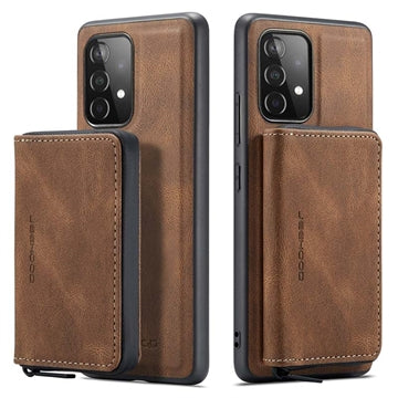 Samsung Galaxy A52 5G/A52s 5G Jeehood Aftageligt 2-i-1 Cover med Pung - Brun