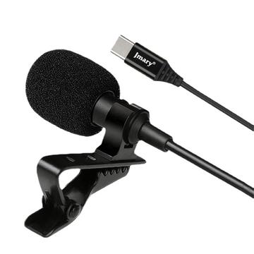 Jmary MC-R2 Mikrofon Clip on til iOS/Android med USB-C