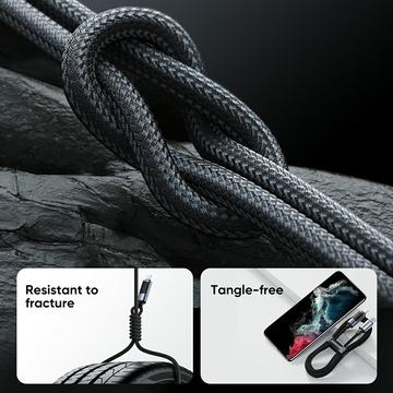 Joyroom S-CC100A16 Prisme digital skærm USB-C kabel - 100W - sort
