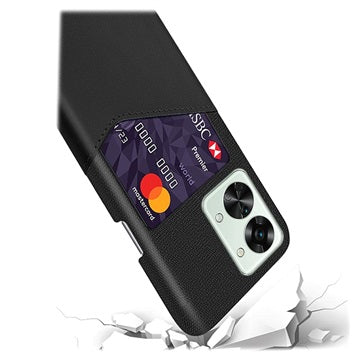 KSQ OnePlus Nord 2T Cover med Kort Lomme - Sort