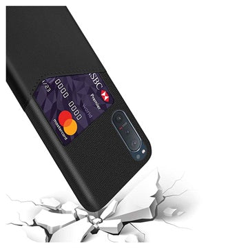 KSQ Sony Xperia 5 II Cover med Kort Lomme - Sort