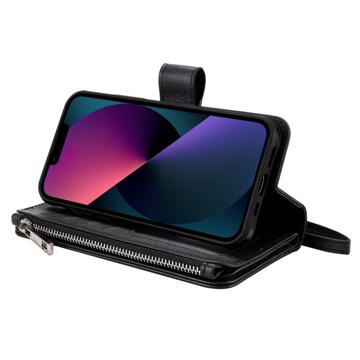 KT Multifunctional Series iPhone 14 Pung Taske - Sort