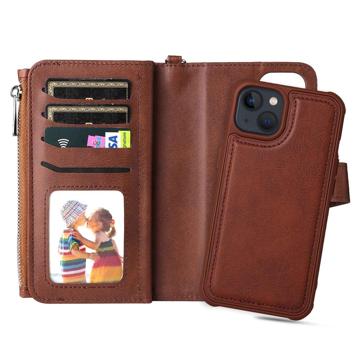 KT Multifunctional Series iPhone 14 Pung Taske - Brun