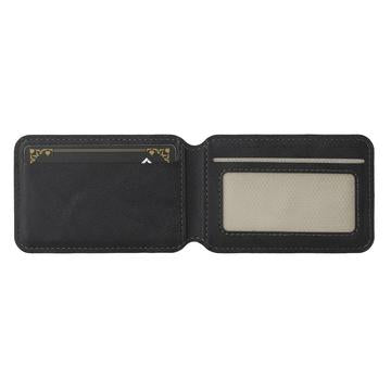 LC.IMEEKE RFID-blokerende magnetisk kortholder med kickstand - sort