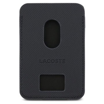 Lacoste Iconic Petit Pique magnetisk kortholder - MagSafe-kompatibel - Navy