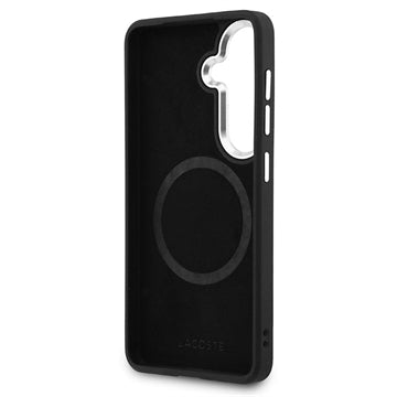 Samsung Galaxy S26+ Lacoste Iconic Petit Pique Metal Logo Cover - MagSafe-kompatibelt - Grøn