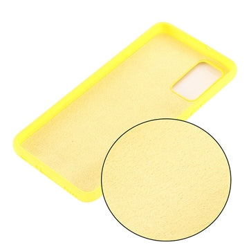 Samsung Galaxy S20 FE 5G Liquid Silikone Cover - Gul