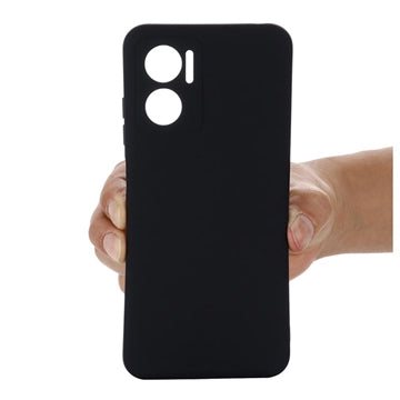 Xiaomi Redmi 10 5G/Note 11E Liquid Silikone Cover - Sort
