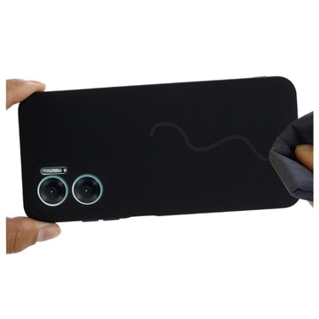 Xiaomi Redmi 10 5G/Note 11E Liquid Silikone Cover - Sort