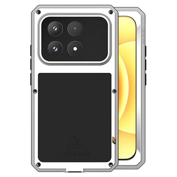 Xiaomi 17 Love Mei Powerful Hybrid Cover - Sølv