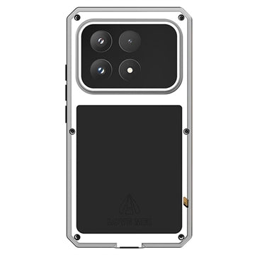 Xiaomi 17 Love Mei Powerful Hybrid Cover - Sølv