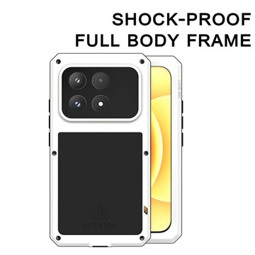 Xiaomi 17 Love Mei Powerful Hybrid Cover - Hvid