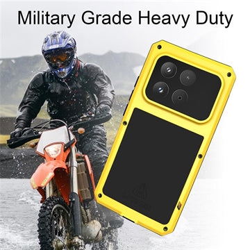 Xiaomi 17 Love Mei Powerful Hybrid Cover - Gul