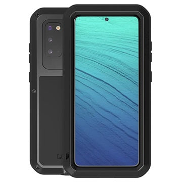 Love Mei Powerful Samsung Galaxy S20 Hybrid Cover - Sort