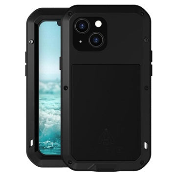 Love Mei Powerful iPhone 13 Mini Hybrid Cover - Sort