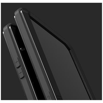 Love Mei Powerful iPhone 13 Mini Hybrid Cover - Sort