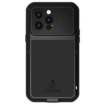 Love Mei Powerful iPhone 14 Pro Max Hybrid Cover - Sort