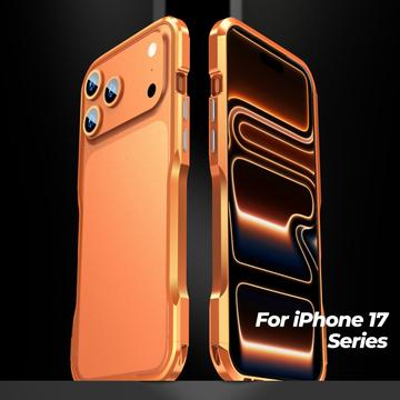 iPhone 17 Pro Luphie Safe Lock Metalkofanger - Orange