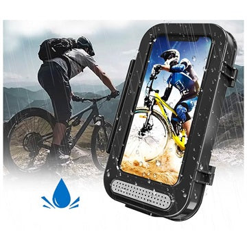 MTB Universal Vandtæt Cykeltaske - 6.7" - Sort