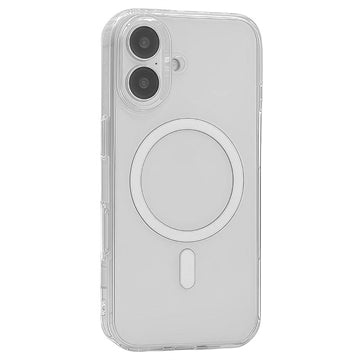 iPhone 17 Hybrid Cover - MagSafe Kompatibel - Gennemsigtig