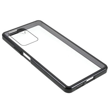 Xiaomi 11T/11T Pro Magnetisk Cover med Hærdet Glas - Sort