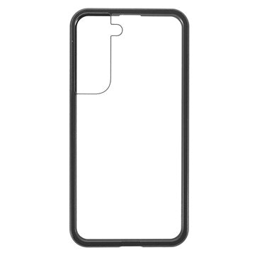 Samsung Galaxy S22+ 5G Magnetisk Cover med Hærdet Glas - Sort