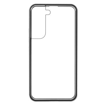 Samsung Galaxy S22+ 5G Magnetisk Cover med Hærdet Glas - Sølv