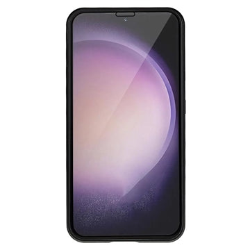 Samsung Galaxy S23 5G Magnetisk Cover med Hærdet Glas - Sort