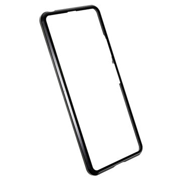 Sony Xperia 10 IV Magnetisk Cover med Hærdet Glas - Sort