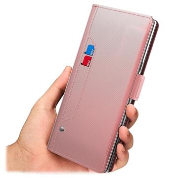 Makeup Spejl OnePlus 10 Pro Flip Cover - Rødguld