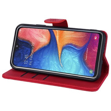 Mandala Series Samsung Galaxy A50 Etui med Pung - Rød