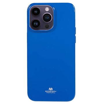 iPhone 15 Pro Max Mercury Goospery Glitter TPU Cover - Blå
